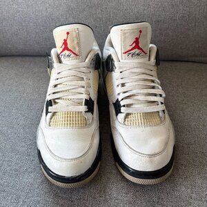 Nike Jordan 4 White Cement 2015 Mens 10